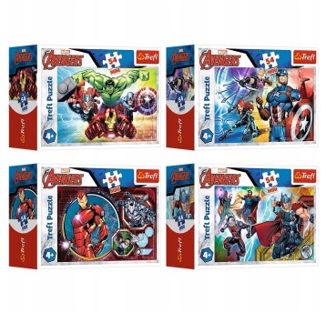 PUZZLE 54 MINI BOHATEROWIE/ THE AVENGERS 54166