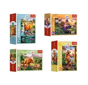 PUZZLE 54 MINI NIESAMOWITE DINOZAURY 1946