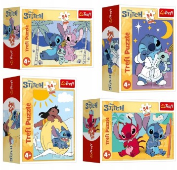PUZZLE 54 MINI STITCH I JEGO ŚWIAT 54220