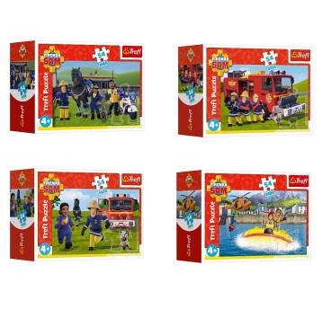 PUZZLE 54 MINI STRAŻAK SAM W GOTOWOŚCI 54205