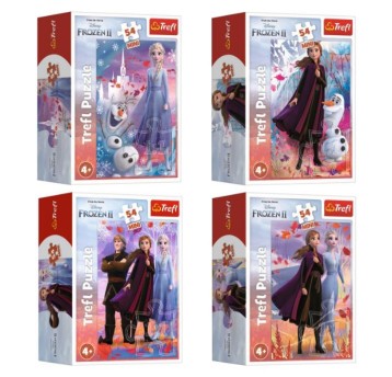 PUZZLE 54 MINI W ŚWIECIE ANNY I ELSY 54173