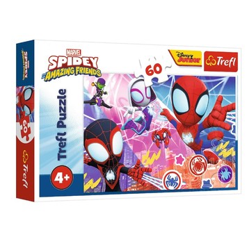 PUZZLE 60 BOHATERSKA PRZYGODA SPIDAY 17410