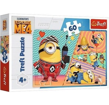 PUZZLE 60 HAPPY MINIONS WESOŁE MINIONKI 17395