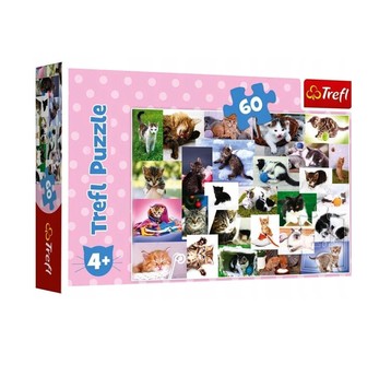 PUZZLE 60 KOCI ŚWIAT 17332