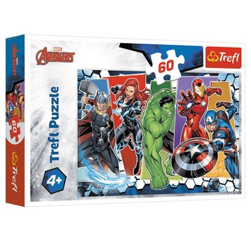 PUZZLE 60 NIEZWYCIĘŻENI AVENGERSI 17357