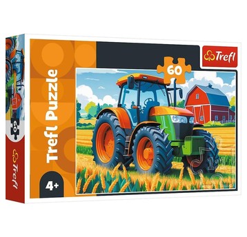 PUZZLE 60 POJAZD ROLNIKA 16492