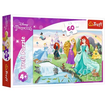 PUZZLE 60 POZNAJ KSIĘŻNICZKI 17361