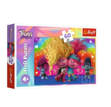 PUZZLE 60 PRZYJACIELSKIE TROLLE 17386