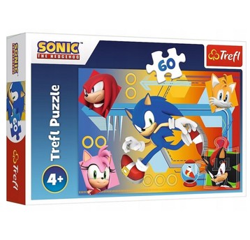 PUZZLE 60 SONIC W AKCJI 17387