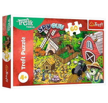 PUZZLE 60 TREFLIKI NA FARMIE 17402