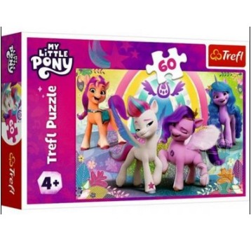 PUZZLE 60 W ŚWIECIE PRZYJAŹNI MLP 17390
