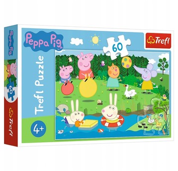 PUZZLE 60 WAKACYJNA ZABAWA PEPPA PIG 17326