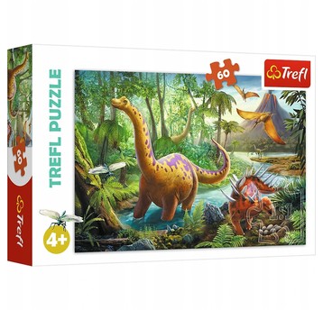 PUZZLE 60 WĘDRÓWKA DINOZARÓW 17319