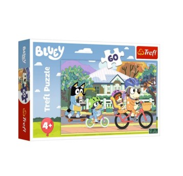 PUZZLE 60 WESOŁA BLUEY 17384