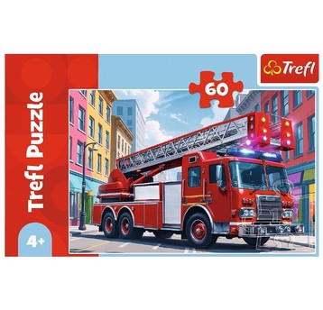 PUZZLE 60 WÓZ STRAŻACKI 17405