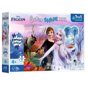 PUZZLE 60 XXL TAŃCZĄCE SIOSTRY FROZEN 50010