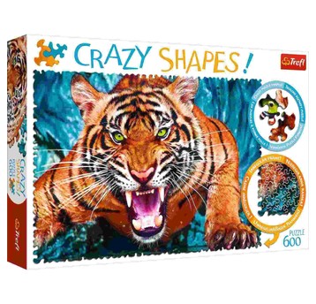 PUZZLE 600 OKO W OKO Z TYGRYSEM 11110