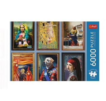 PUZZLE 6000 PREMIUM PLUS FUN ART COLLECTION 81048