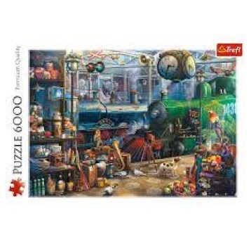 PUZZLE 6000 STACJA KOLEJOWA 65004