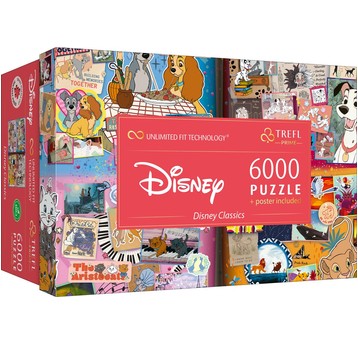 PUZZLE 6000 THE GREAT BOOK OF DISNEY 81037