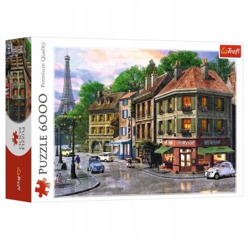 PUZZLE 6000 ULICZKA PARYŻA 65001