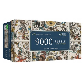 PUZZLE 9000 UFT ANCIENT CELESTIAL MAPS 81031