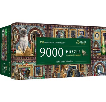 PUZZLE 9000 WHISKERED WONDERERS 81035
