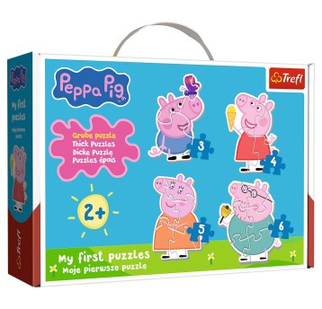 PUZZLE BABY CLASSIC PEPPA PIG WŚRÓD PRZYJACIÓŁ