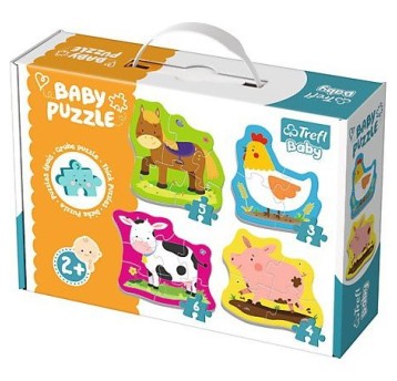 PUZZLE BABY CLASSIC ZWIERZĘTA NA WSI 36070