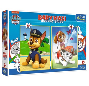PUZZLE BABY MAXI 2X10 DRUŻYNA PSI PATROL 43003