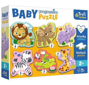 PUZZLE BABY PROGRESSIVE SAFARI 44002