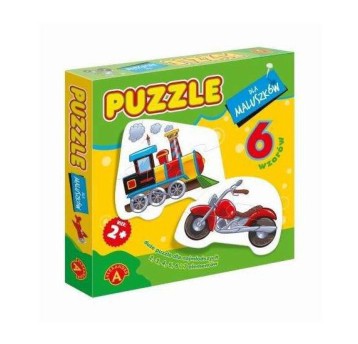 PUZZLE DLA MALUSZKÓW LOKOMOTYWA 7342