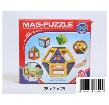 PUZZLE MAGNETYCZNE 28SZT 6999