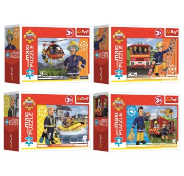 PUZZLE MINI MAXI BOHATERSKI STRAŻAK SAM 56030