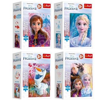 PUZZLE MINI MAXI PRZYJAŹŃ W KRAINIE LODU 56022