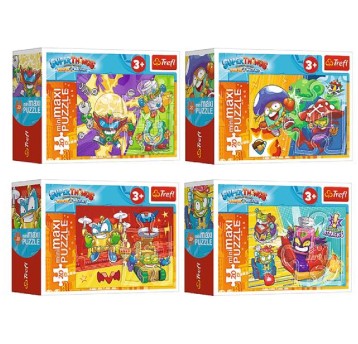 PUZZLE MINI MAXI TAJNA AKCJA SUPER THINGS 56032