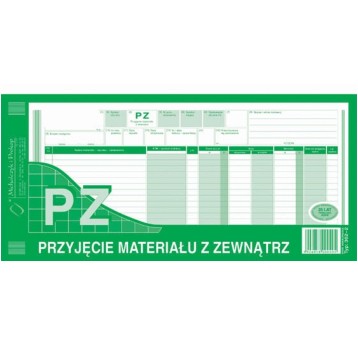 PZ PRZYJĘCIE MATERIAŁÓW 1/3 A3 362-2
