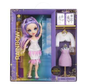 RAINBOW HIGH FANTASIC FASHION VIOLET WILLOW 7385