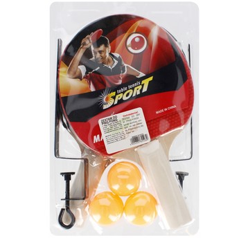 RAKIETKI DO PING-PONG+3PIL+SIAT 18X28X4 MC50 5289