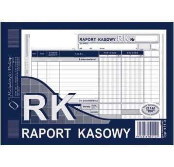 RAPORT KASOWY A-5 411-3
