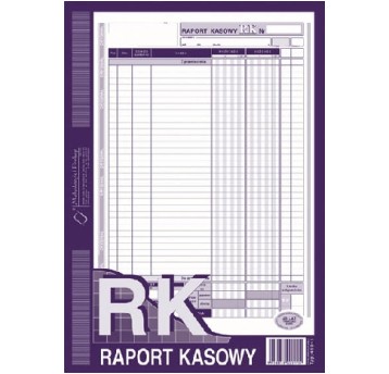 RAPORT KASOWY A4 410-1