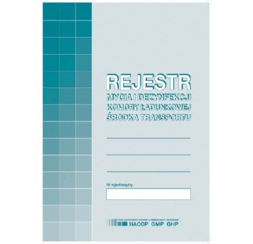 REJ. MYCIA I DEZ.KOM.ŁADUN.ŚR.TRANSP. H-91-3