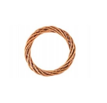 Ring wiklinowy, ciemny, rozm. 30cm