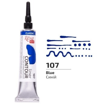 ROSA TALENT KONTURÓWKA UNIVERSA NIEBIESKA 8691 A'4