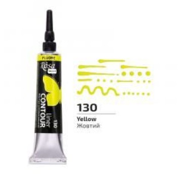 ROSA TALENT KONTURÓWKA UNIVERSAL FLUO ŻÓŁTA 8790