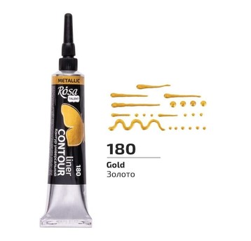 ROSA TALENT KONTURÓWKA ZŁOTY 20ML 8851 A'4