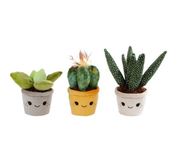 ROŚLINY PLUSZOWE 19-27CM 3 RODZAJE 2099