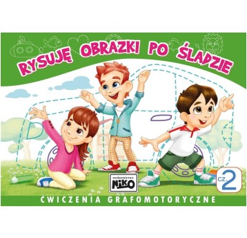 Rysuję obrazki po śladzie. Ćwiczenia grafomot.5388