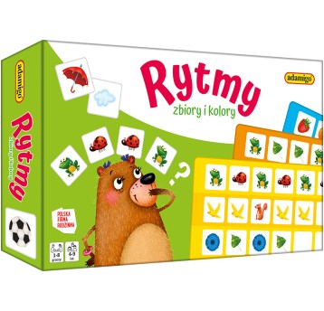 RYTMY ZBIORY I KOLORY ZESTAW EDUKACYJNY