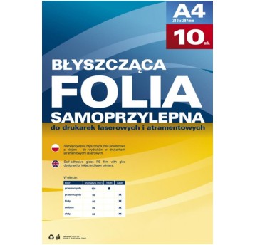 SAMOPRZYLEPNA FOLIA DO DRUKAREK PRZEZROCZYSTA 1374
